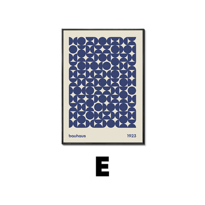 Bauhaus Geometric Wall Art Print Homeandso