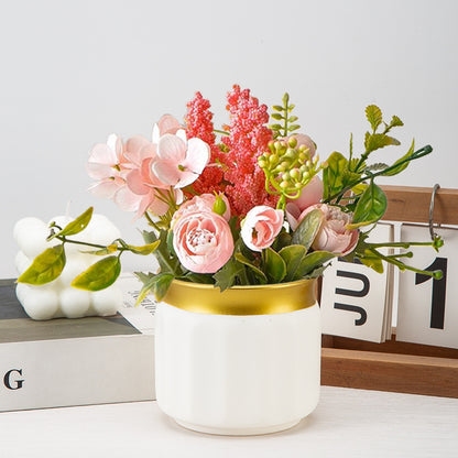 Modern Textured Ceramic Pot Homeandso
