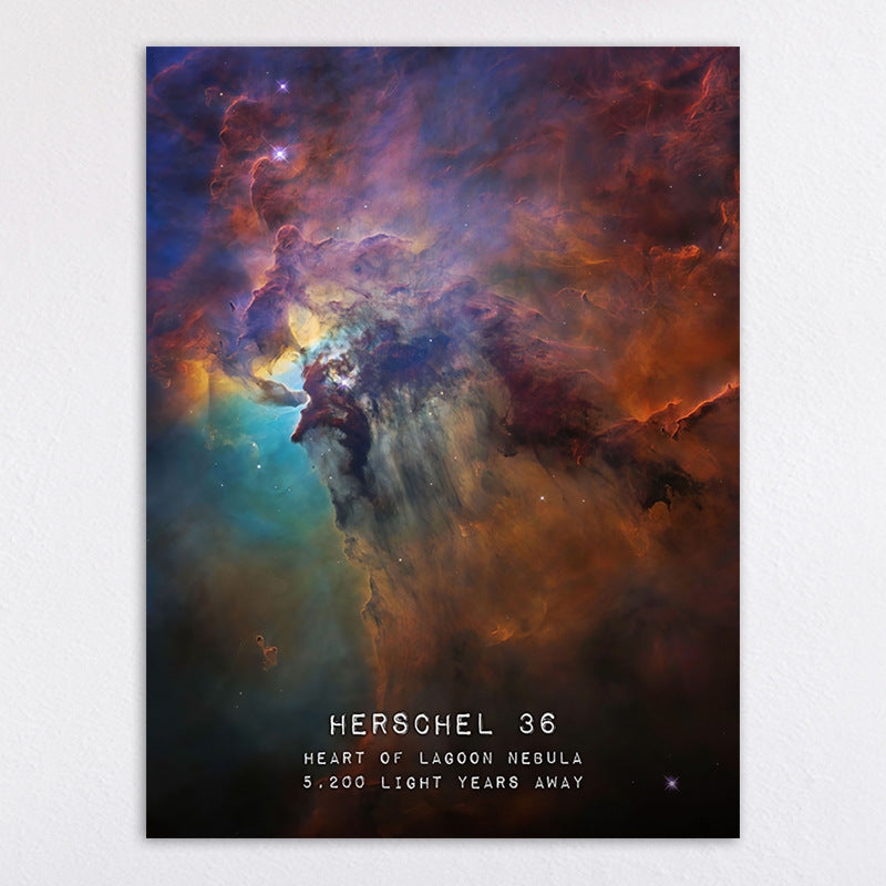 Cosmic Nebula Art Print Homeandso