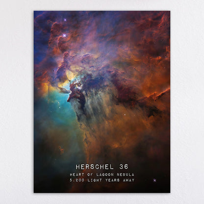 Cosmic Nebula Art Print Homeandso