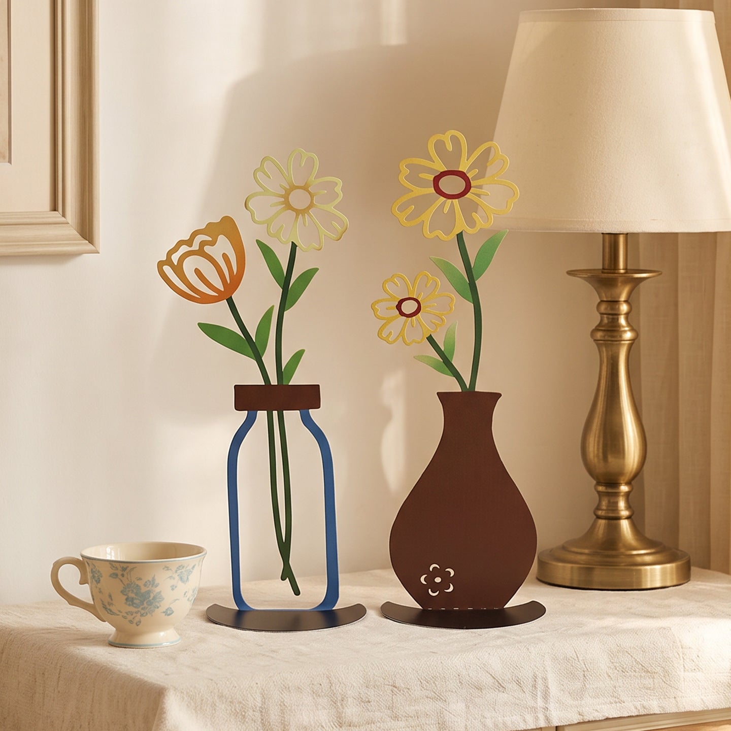 Decorative Flower Vase Stand Homeandso