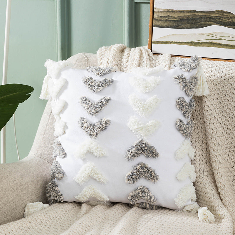 Dekoratives Bohemian Textur Kissen