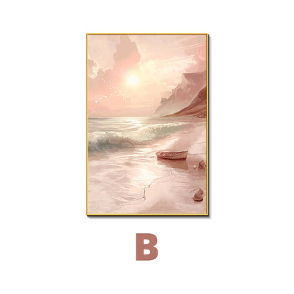 Beach Sunset Themed Canvas Wall Art Homeandso