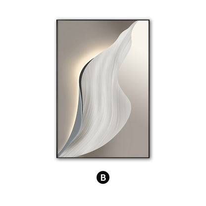 Abstract Curved Wall Art Homeandso
