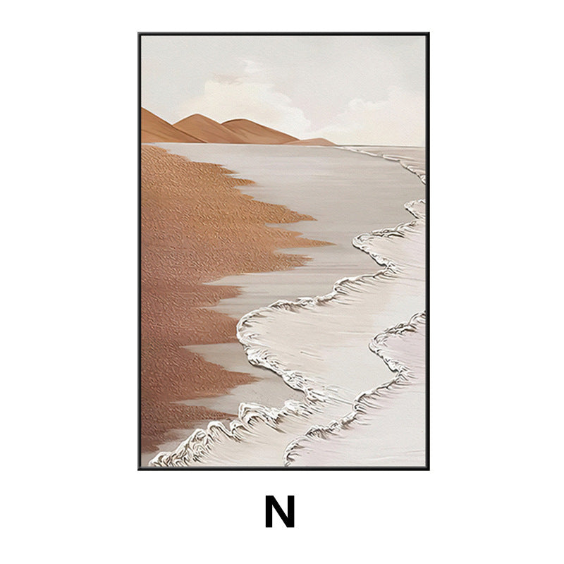 Coastal Beach Landscape Framed Wall Art Homeandso