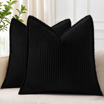 Textured Velvet Chevron Decorative Pillow