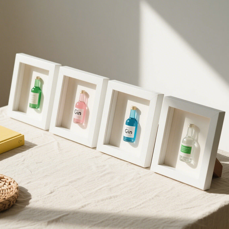 Miniature Alcohol Bottles Display