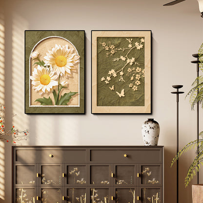 Floral Botanical Artwork Print Homeandso
