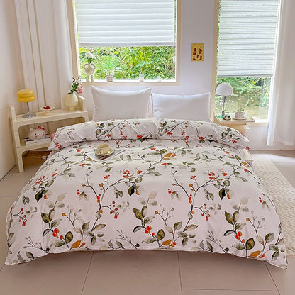 Luxury Floral Print Bedding Set