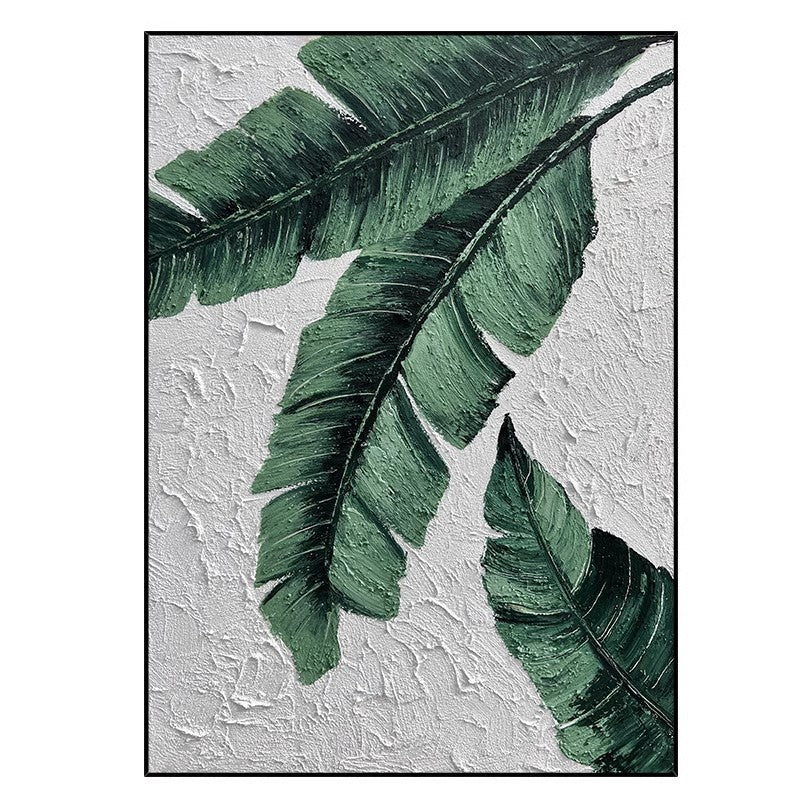 Tropical Leaf Canvas Artwork Homeandso