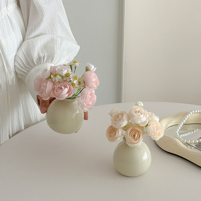 Elegant Ceramic Miniature Vase
