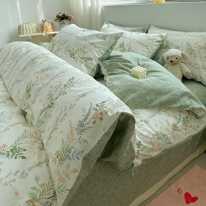 Decorative Floral Patterned Bedding Set Homeandso