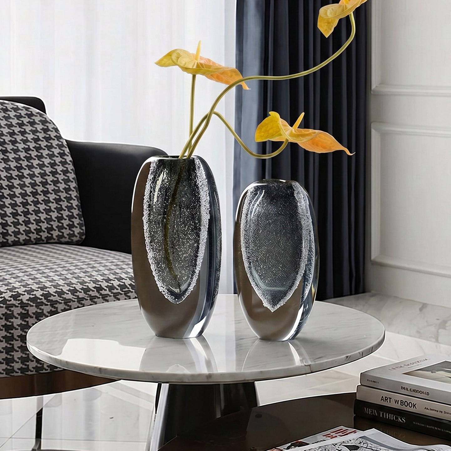 Artistic Glass Vase Homeandso
