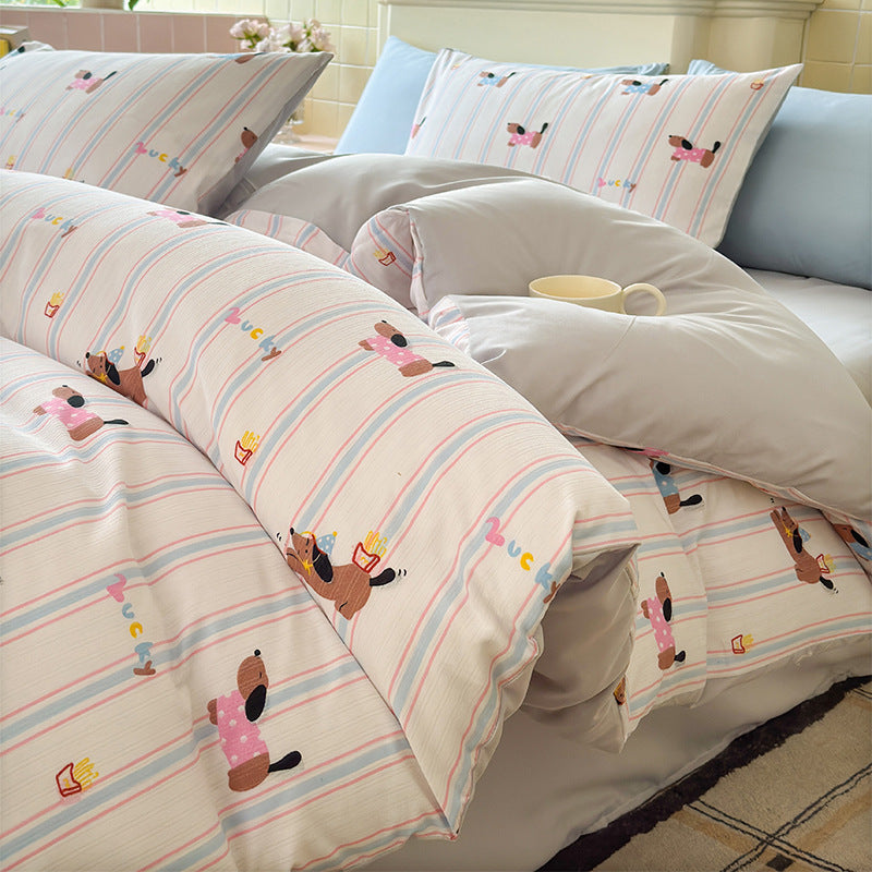 Playful Bear-Themed Bedding Set Homeandso