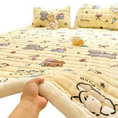 Plush Cartoon-Themed Blanket Homeandso