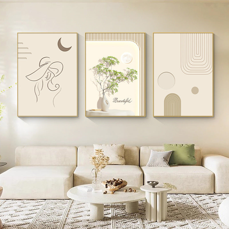 Abstract Botanical Framed Art Prints Homeandso