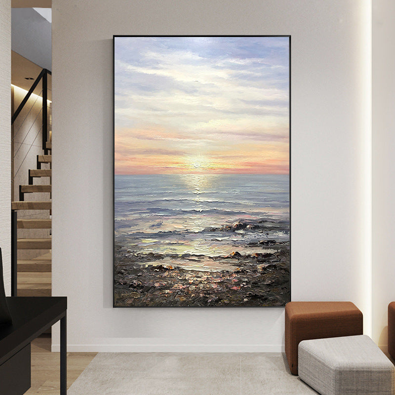 Coastal Sunrise Landscape Wall Art Homeandso