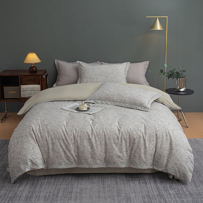 Nature-Inspired Botanical Print Duvet Cover Set