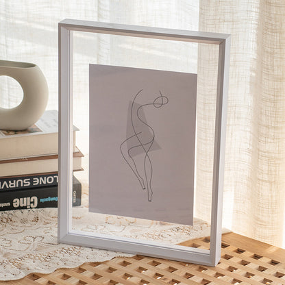 Minimalistischer Displayrahmen