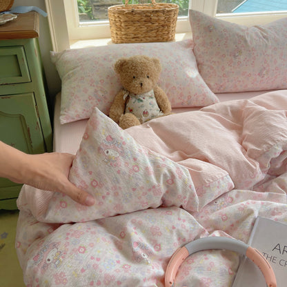 Playful Cartoon Duvet Cover Set Homeandso
