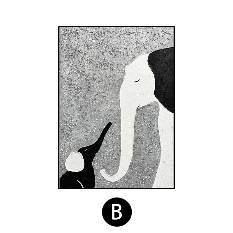 Textured Horse-Themed Wall Art Homeandso