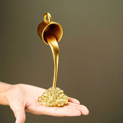 Creative Pouring Coffee Mug Sculpture Homeandso