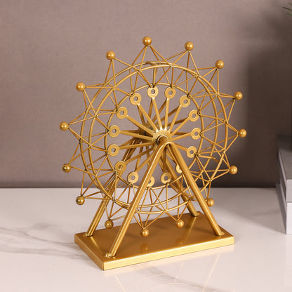 Decorative Nautical Wheel Sculpture Homeandso