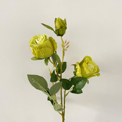 Faux Floral Rose Stem Arrangement