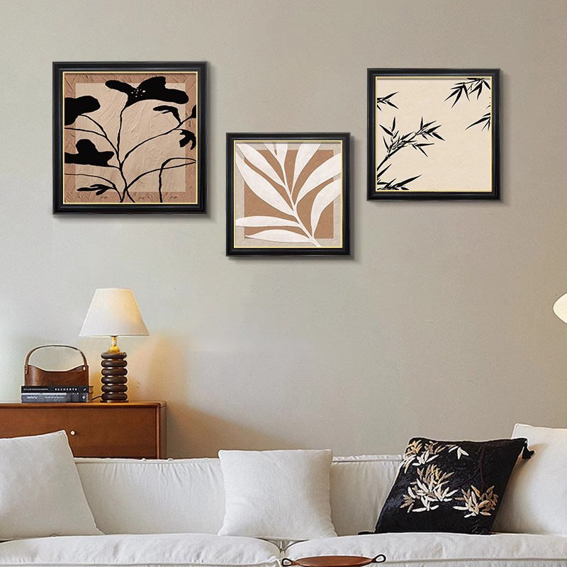 Elegant Framed Bamboo Wall Art Homeandso