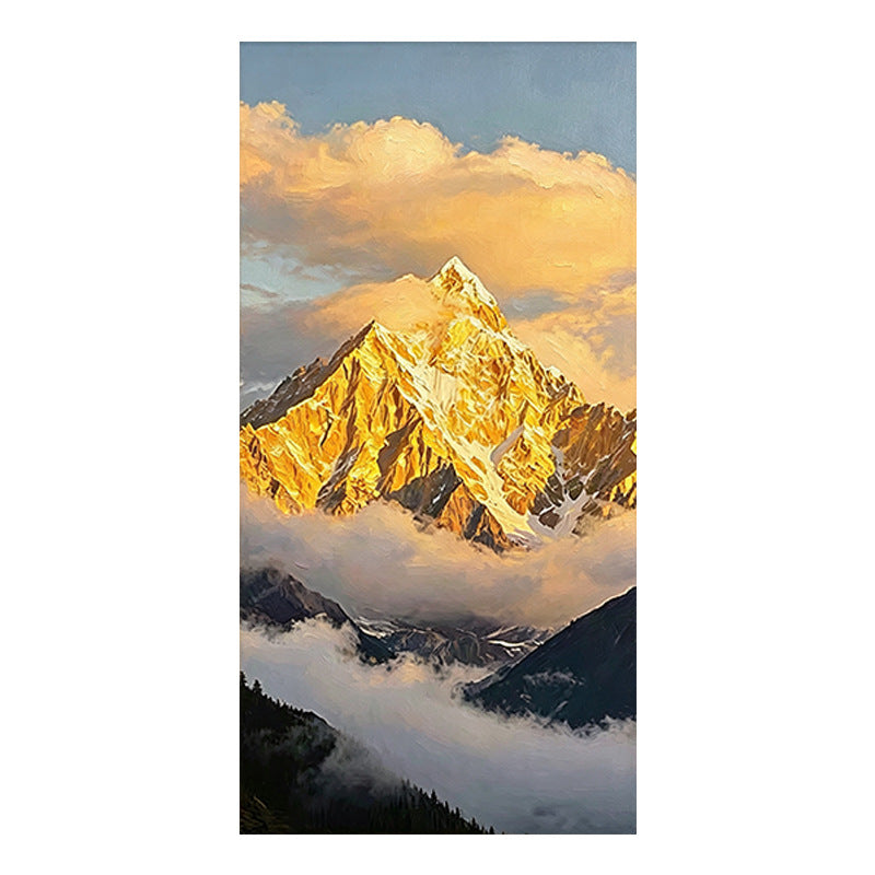 Majestic Mountain Landscape Canvas Art Homeandso