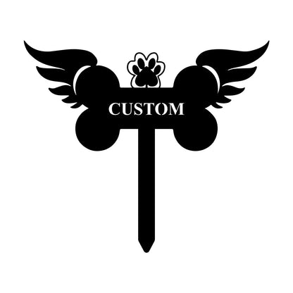 Customized Cat Garden Marker Homeandso