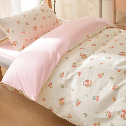 Decorative Playful Fruit-Themed Bedding Set Homeandso