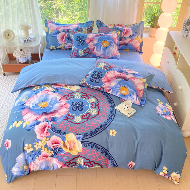Decorative Tropical Themed Bedding Ensemble Homeandso