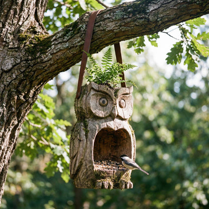 Decorative Owl Planter Homeandso