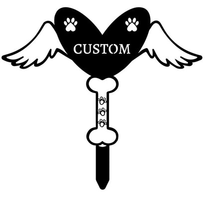 Customized Cat Garden Marker Homeandso