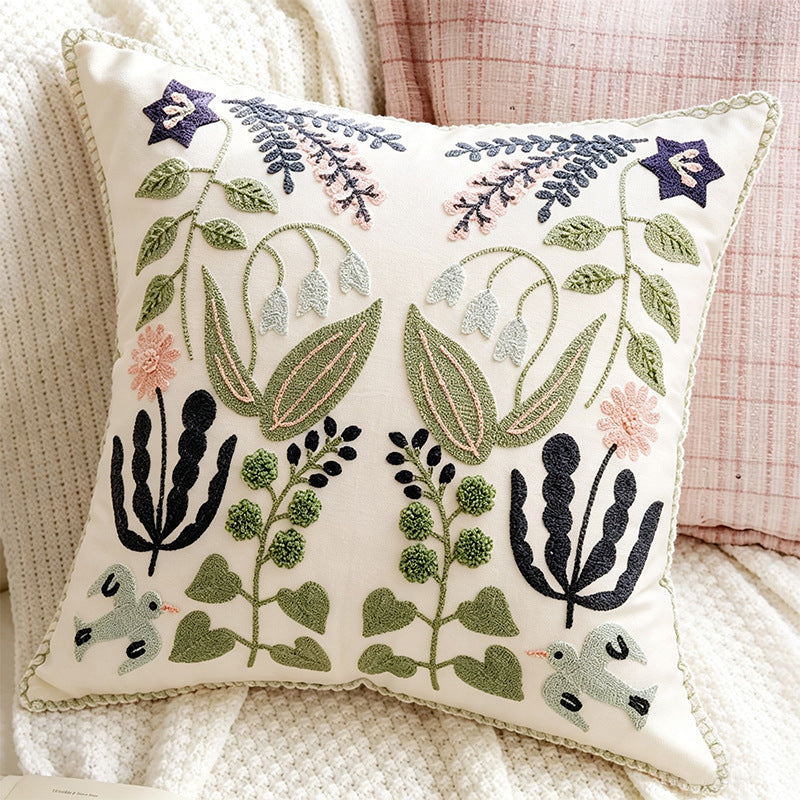 Decorative Frill Accent Pillow