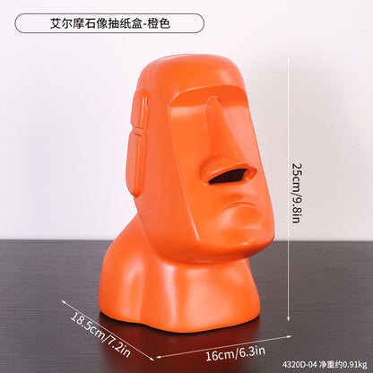 Artistic Moai Figurine Homeandso