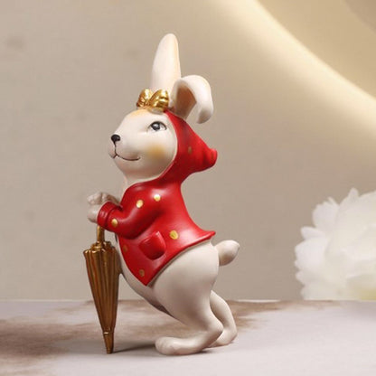 Decorative Bunny Figurine Homeandso