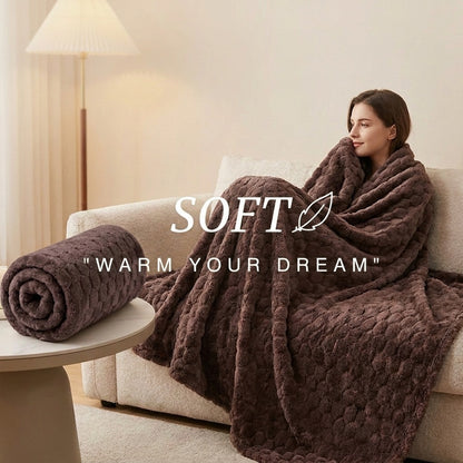 Ultra-Zachte Textuur Fleece Deken