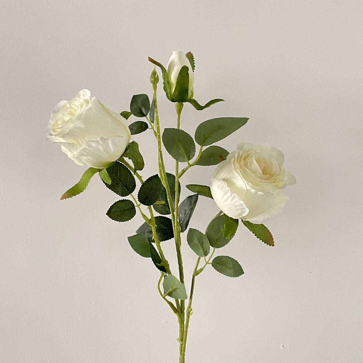 Faux Floral Rose Stem Arrangement