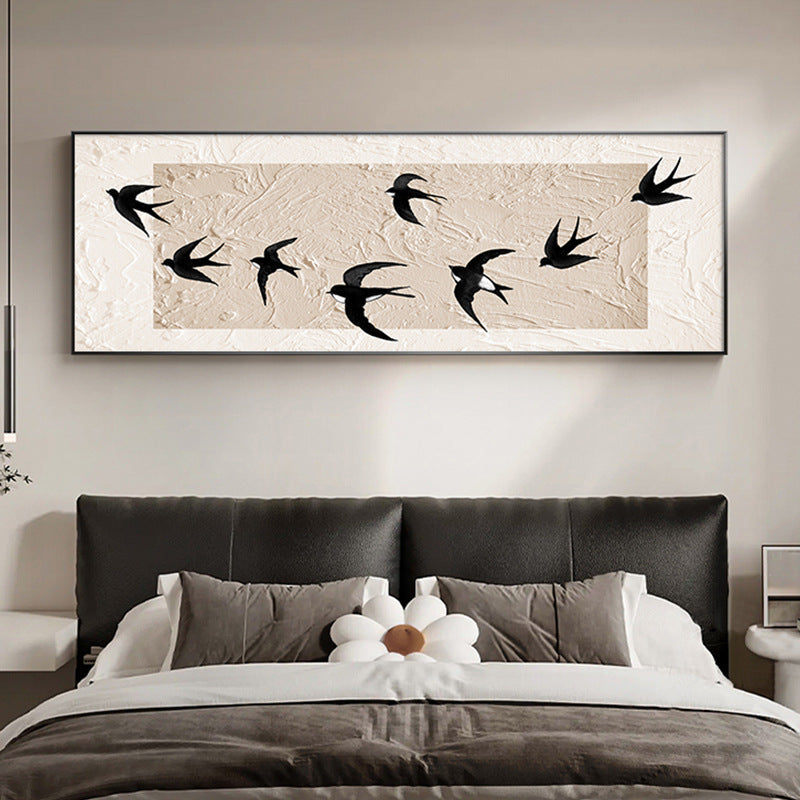 Artful Bird Silhouettes Framed Wall Decor Homeandso