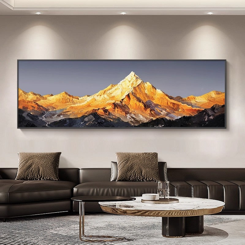 Majestic Mountain Range Canvas Artwork Homeandso