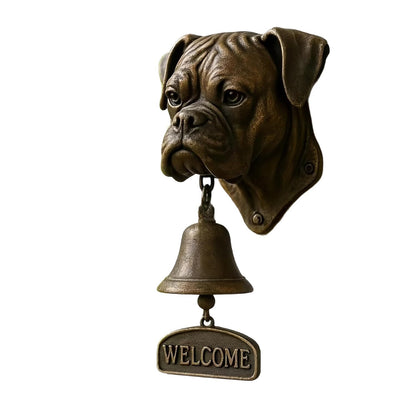 Decorative Bulldog Head Doorbell Homeandso