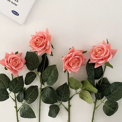 Realistic Faux Rose Stem Arrangement