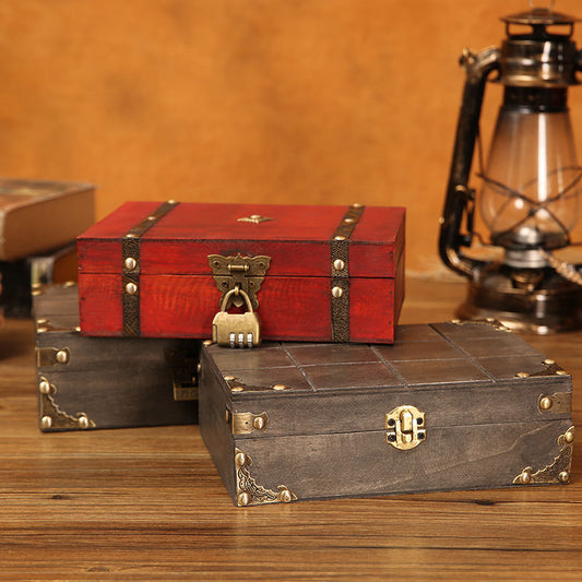 Vintage-Inspired Decorative Treasure Chest Homeandso 1788262998