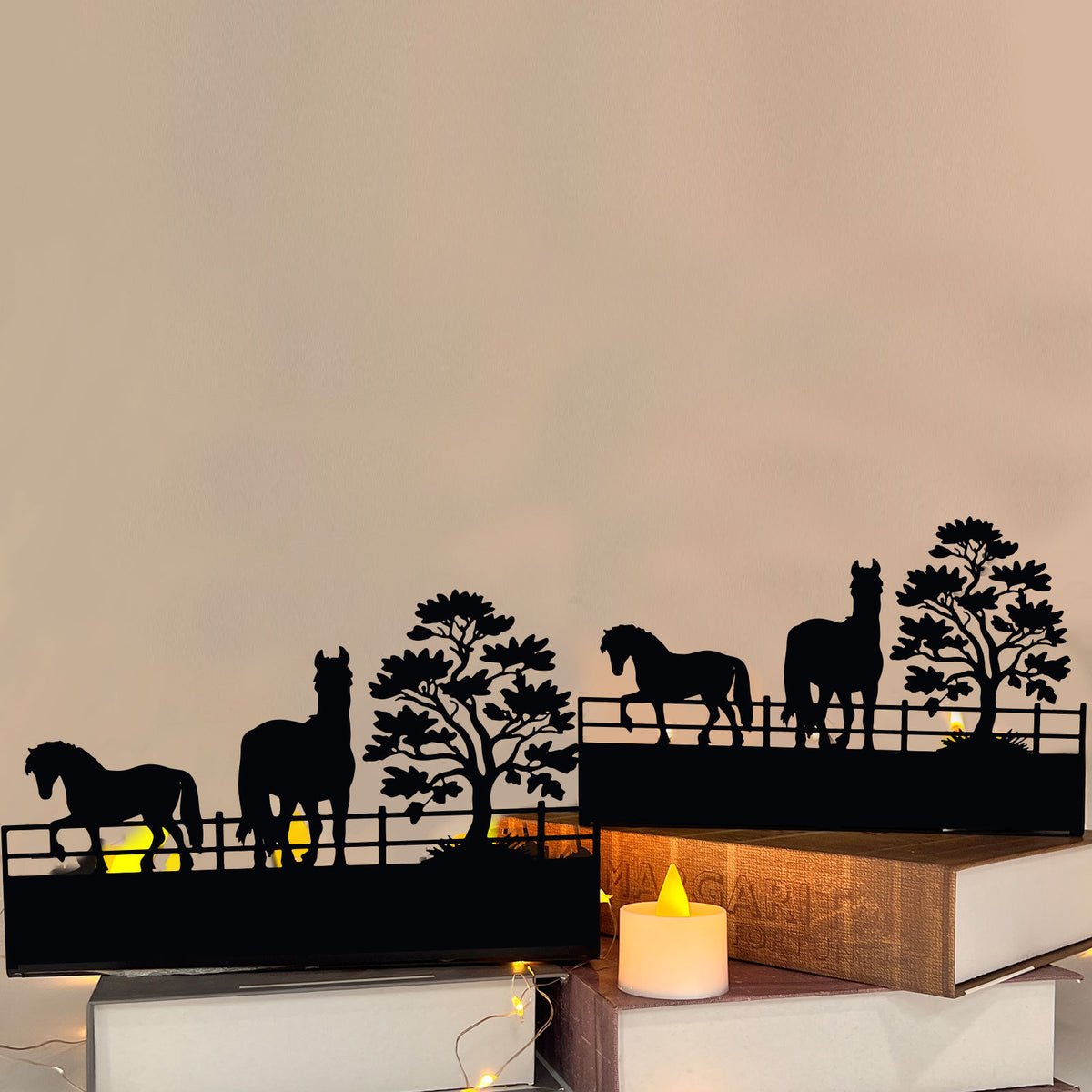 Horse-Themed Decorative Table Centerpiece Homeandso
