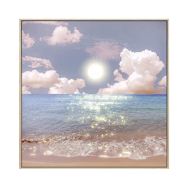 Dreamy Seascape Canvas Art Print Homeandso