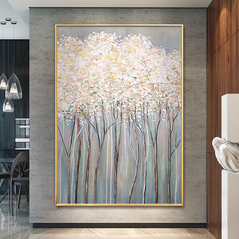 Decorative Framed Floral Canvas Art Homeandso