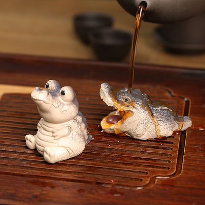 Decorative Frog Figurine Homeandso