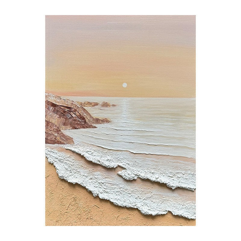 Textured Seascape Relief Canvas Art Homeandso